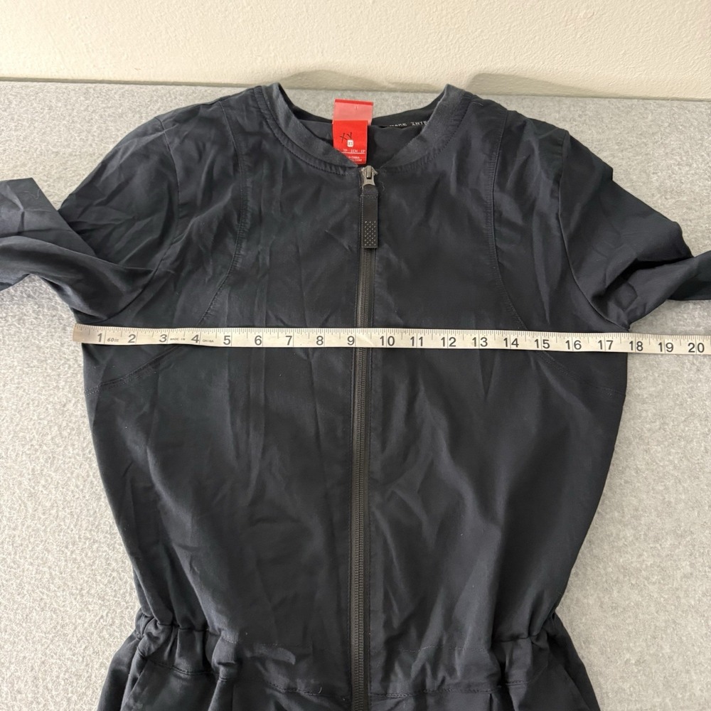 Nike International Black Long Sleeve Jumpsuit Athleisure Utility Women's XS - Picture 11 of 15